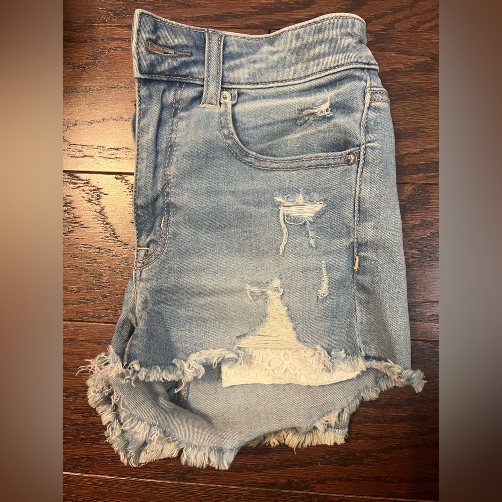American eagle high rise shortie
